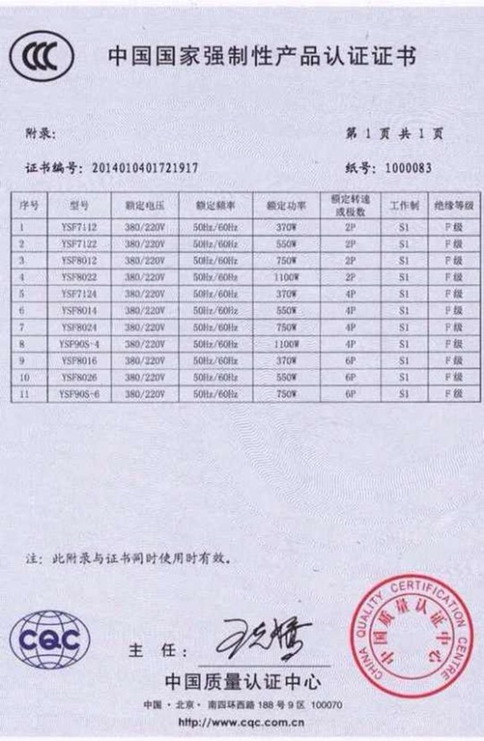 瑞泰風(fēng)環(huán)?？照{(diào)3C質(zhì)量認證2