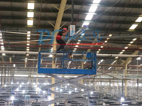 為什么高大型廠房更適合安裝大型工業(yè)吊扇？瑞泰風(fēng)環(huán)?？照{(diào),冷風(fēng)機(jī)