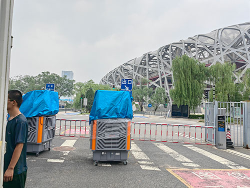 酷暑退散！景區(qū)移動冷風(fēng)機為您撐起‘清涼保護傘’