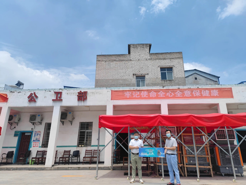 全民抗疫，瑞風助力 瑞泰風關(guān)愛在行動-湖北麻城市檢測點